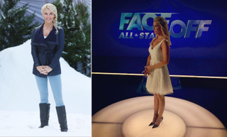 McKenzie Westmore’s looks for the Spotlight Challenge introduction and the reveal stage.